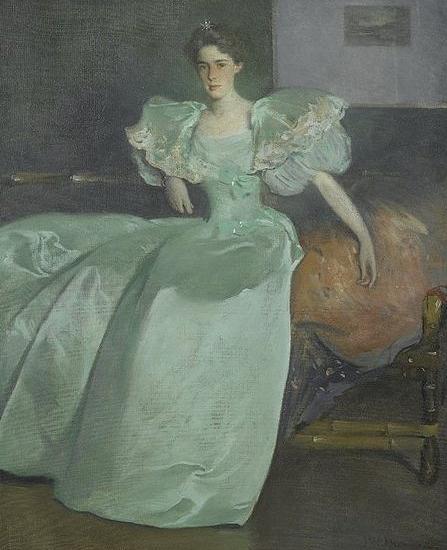 John White Alexander Miss Helen Manice Sweden oil painting art